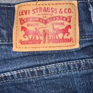 Levi's Women's 505 Straight Blue Jeans